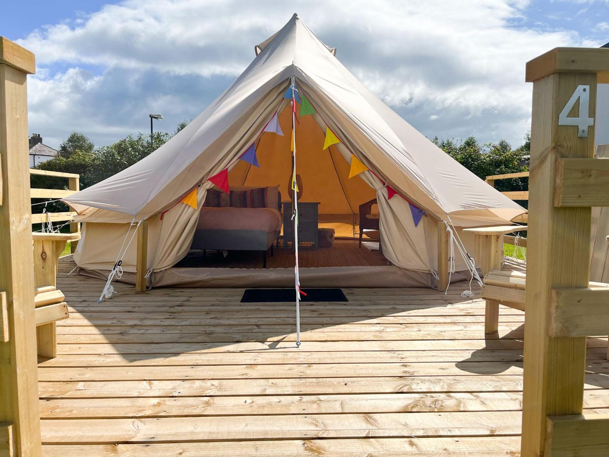 Greystones Glamping - Tent 4 Hotel Exterior photo